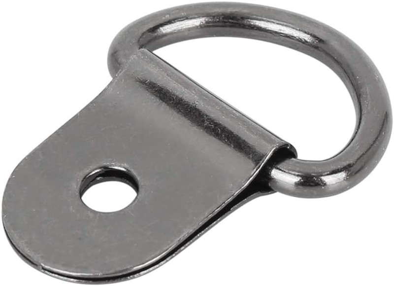 20pcs Titanium Tone D-Ring Tie Down Anchors for Cargo in Color: Titanium Tone gallery