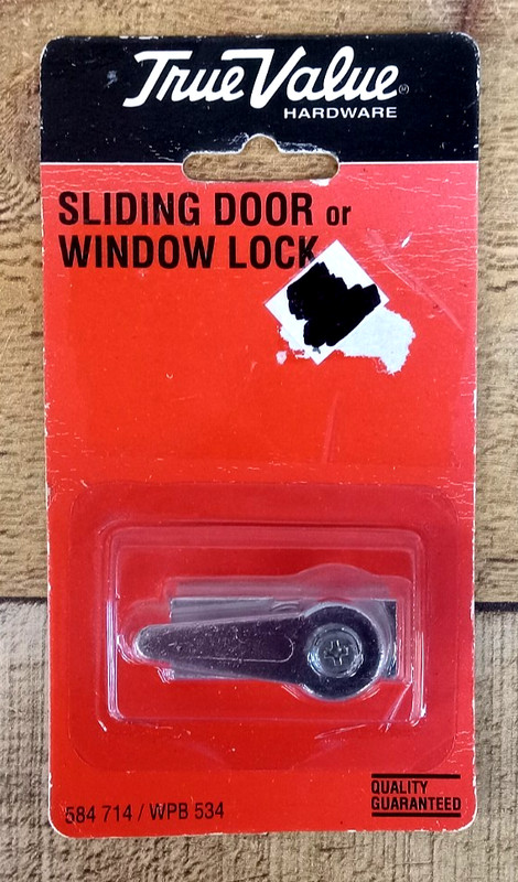 True Value Sliding Patio Door & Window Lock 584 714 / WPB 534
