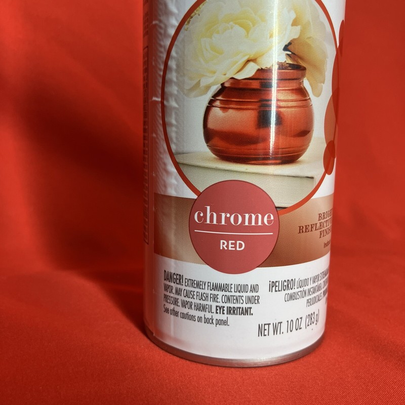 3 - Rust-Oleum / Imagine / Bright Chrome Red Spray Paint 10 oz /Crafts & Hobby gallery