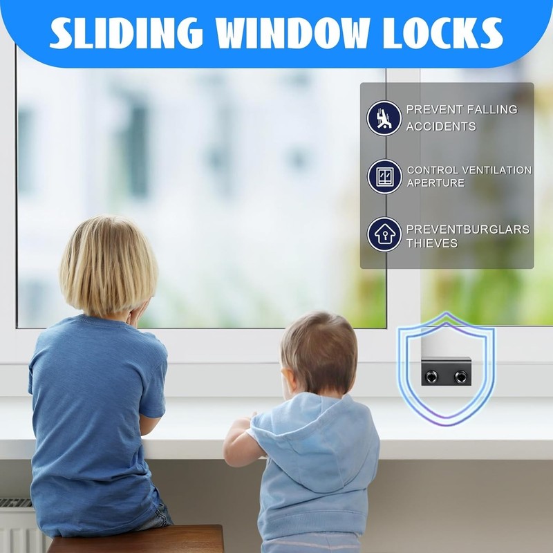 Multi-Functional Window Locks - Residential & Commercial gallery