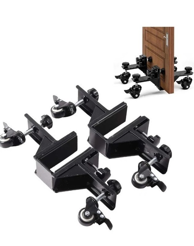 Door Lifter Cart Door Installation Kits for 1-3/4″ and 2-1/4″ Front Doors