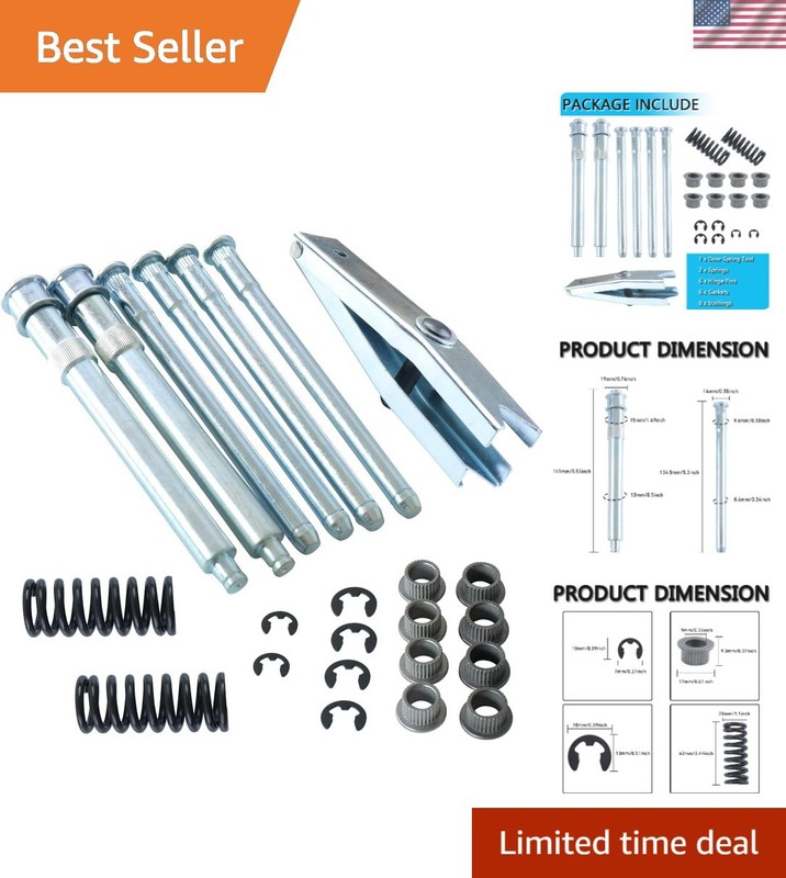 Stainless Steel Door Hinge Spring Set 23pcs for Chevrolet & GMC Vehicles