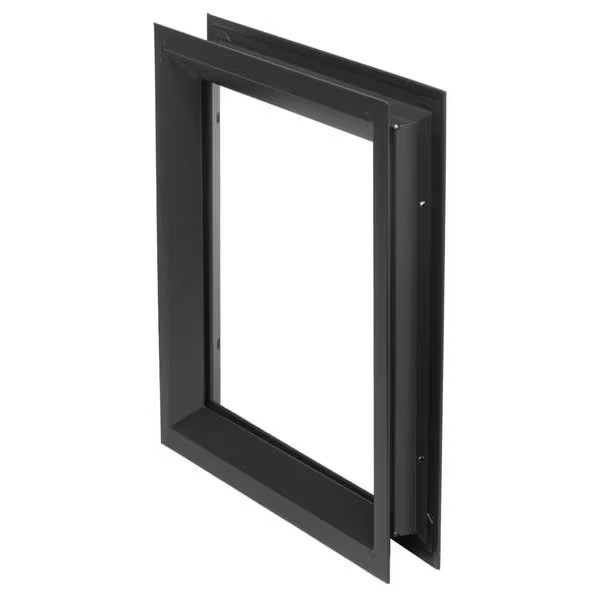 Guard Window Frame Kit,H. 7 In,W. 22 In L-FRA100DKB-7×22 Guard