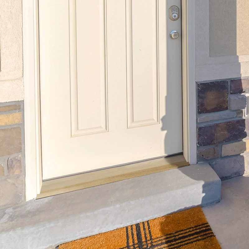 Solid Red Oak Wood Overlap Threshold for Doorways, 36" Classic Style Reducer gallery