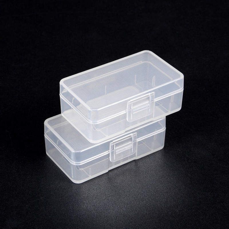 Battery Storage Case Holder Transparent For 9V Battery Capacity gallery