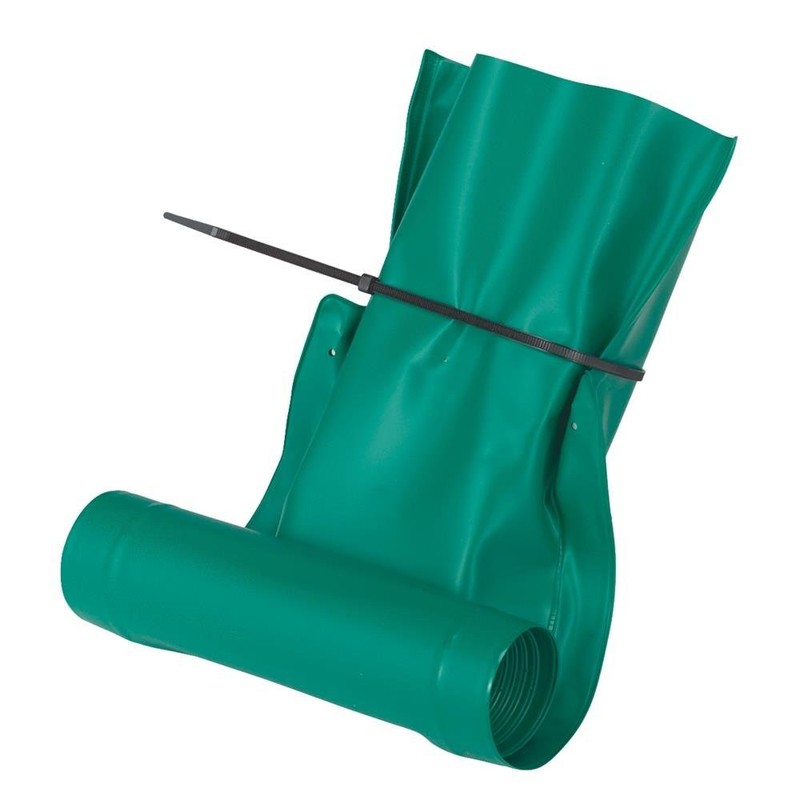 Frost King DE46 Automatic Plastic Drain Away Downspout Extender, Extends 4-Feet,