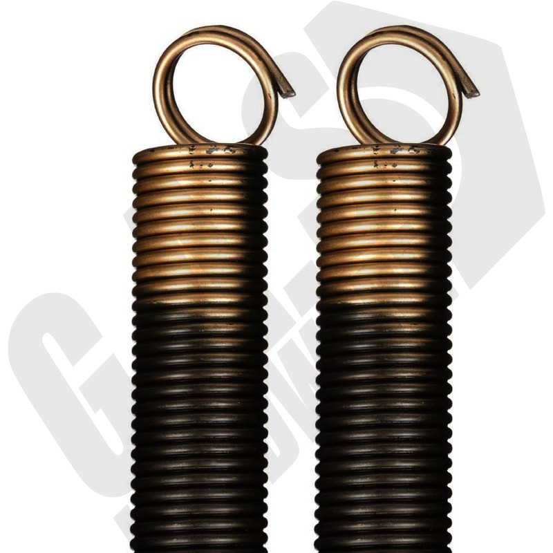 180 lb. Heavy-Duty Double-Looped Garage Door Extension Spring (2-Pack) – GOLD