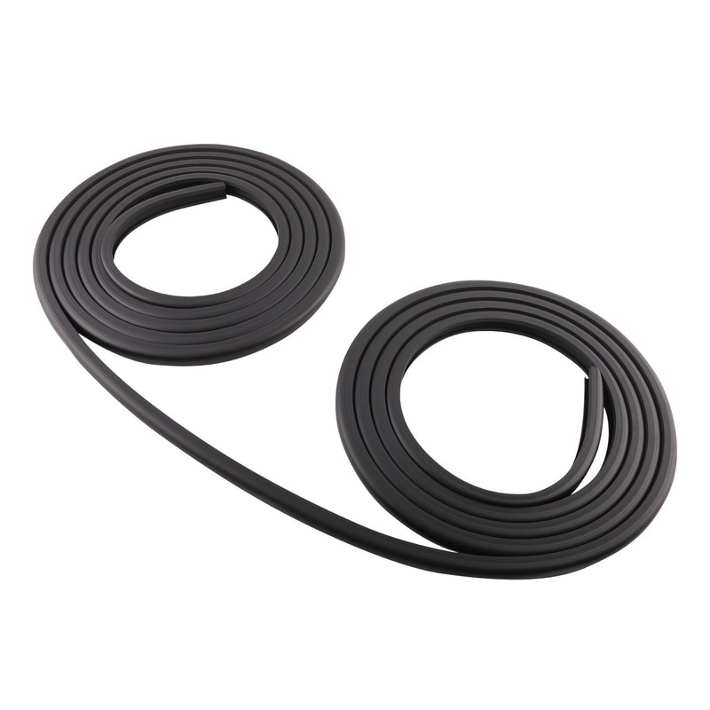 Rubber RV D Seal Wiper Weather Stripping for Slide-Out System 1″x15/16″x35ft