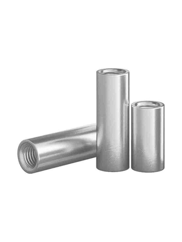 THREADED SLEEVE ROD BAR STUD ROUND CONNECTOR NUT STAINLESS STEEL LONG NUT M8-M20 gallery