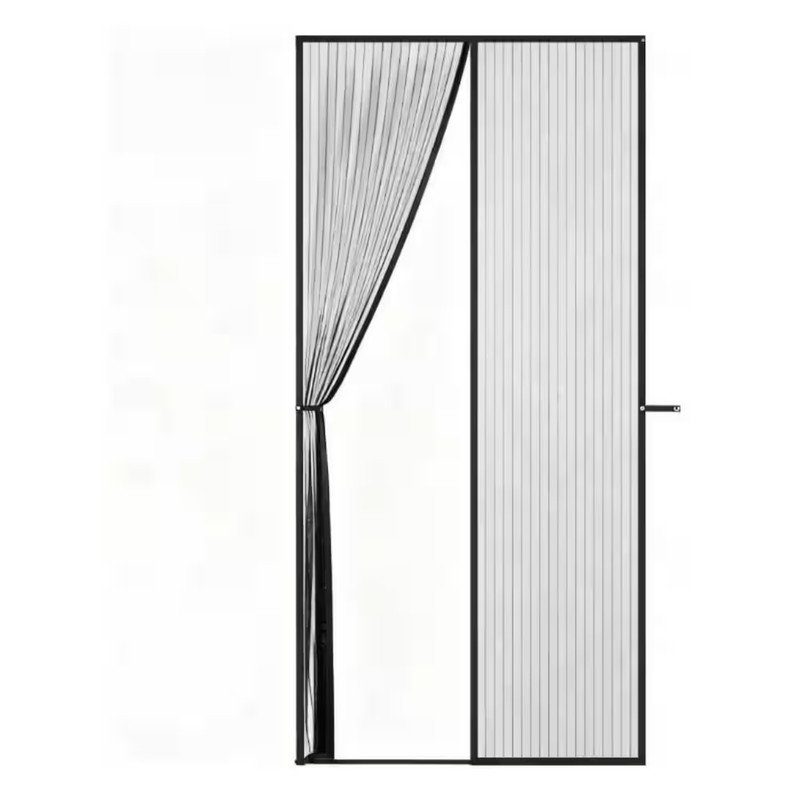 38 In. X 83 In. Composite Self Sealing Magnetic Privacy Screen Door Keeps Bugs O