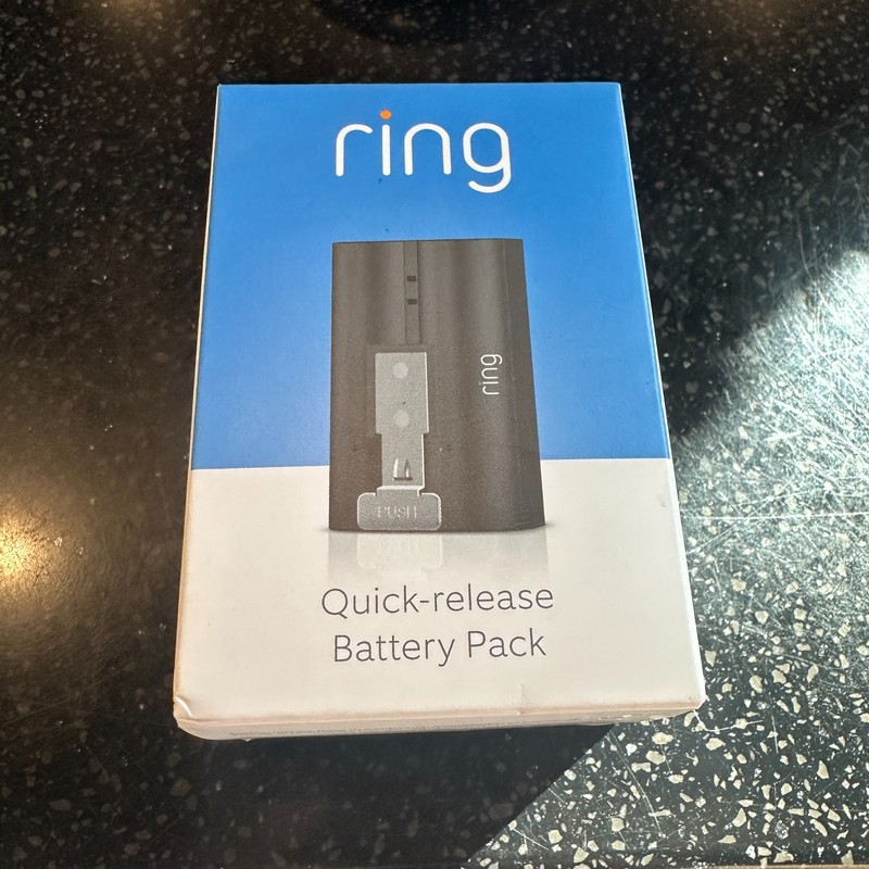 Ring Quick Release Rechargeable Lithium-ion Battery for Select Ring Devices