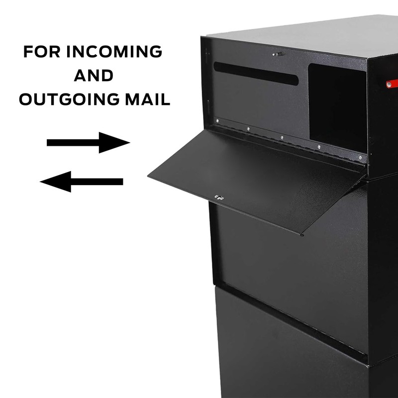 Weatherproof Outdoor Package Drop Box Large Lockable Parcel Delivery Storage gallery