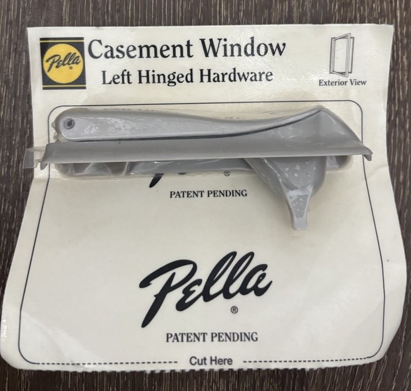 Pella Casement Window Hardware Left Hinged – New Old Stock TP465-1001