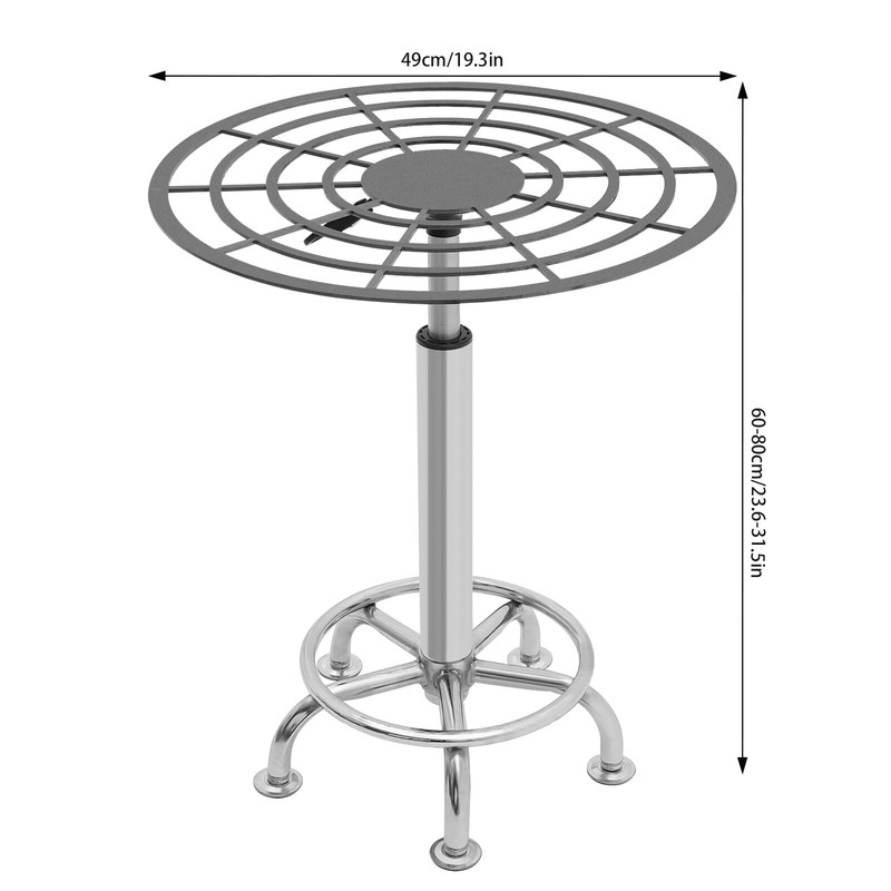 Spray Rack Paint Rack 360o Rotating Paint Table Stainless Steel Spray Stand gallery