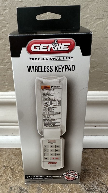 Genie Intellicode Wireless Keyless Keypad Garage Door Opener New 7460 gallery