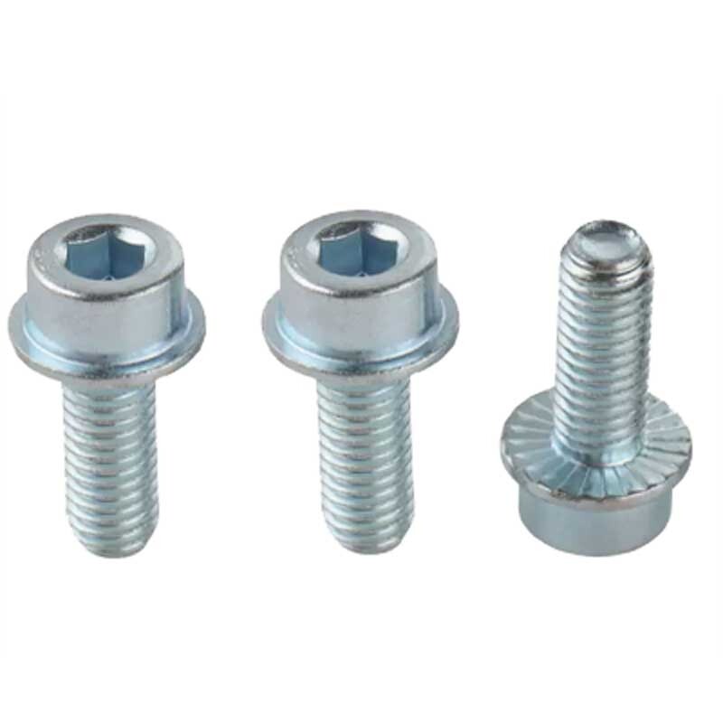 M6 Galvanized Allen Cylindrical Head Flange Surface Screws Anti-slip Hex Bolt