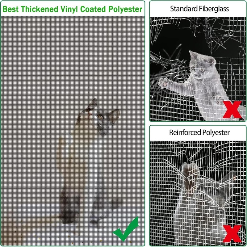 Durable Pet Proof Window Screen Replacement gallery