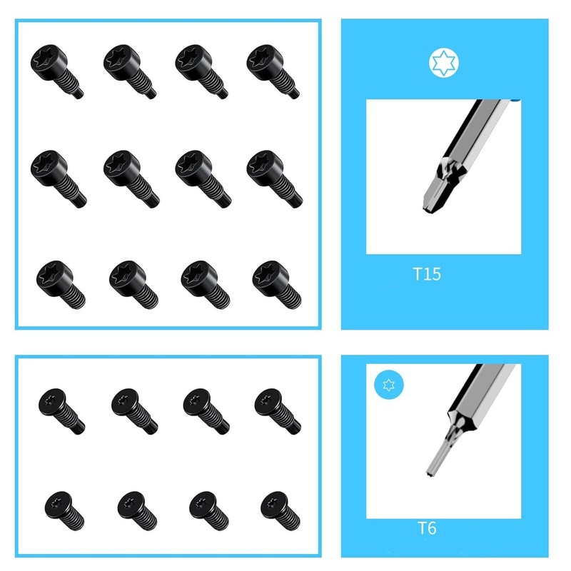 Quality 20Pcs Blue Screwdriver Set - T6 & T15 for Doorbell Replacement gallery