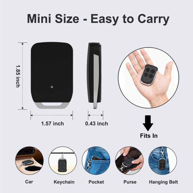 Gate Opener Remote Control Transmitter for & JUJIANG Automatic Gate Opener Ha... gallery