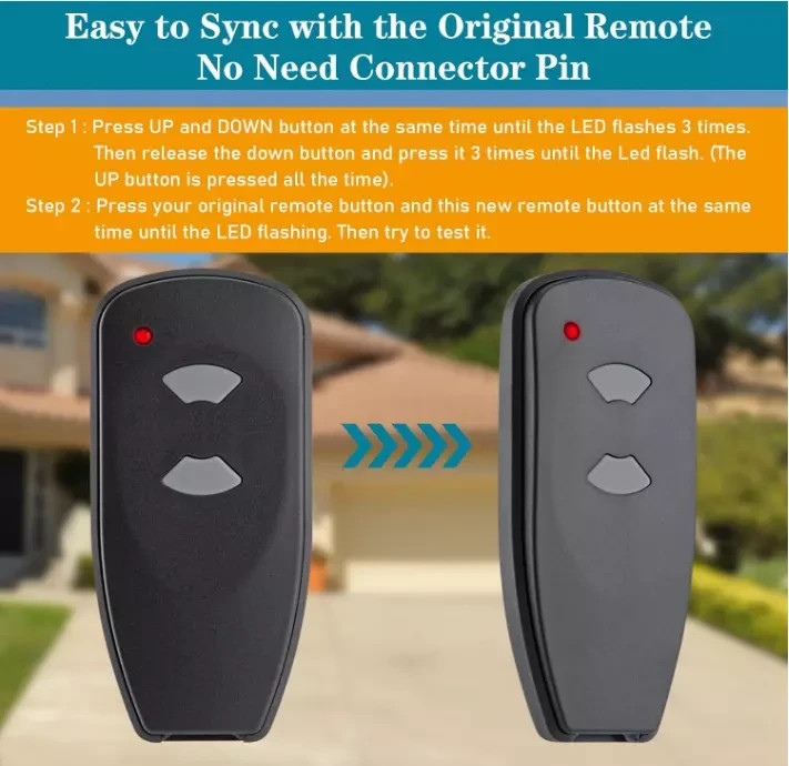 1PC Garage Door Remote For Marantec control M4700 Q7500 M4700e 315MHz gallery