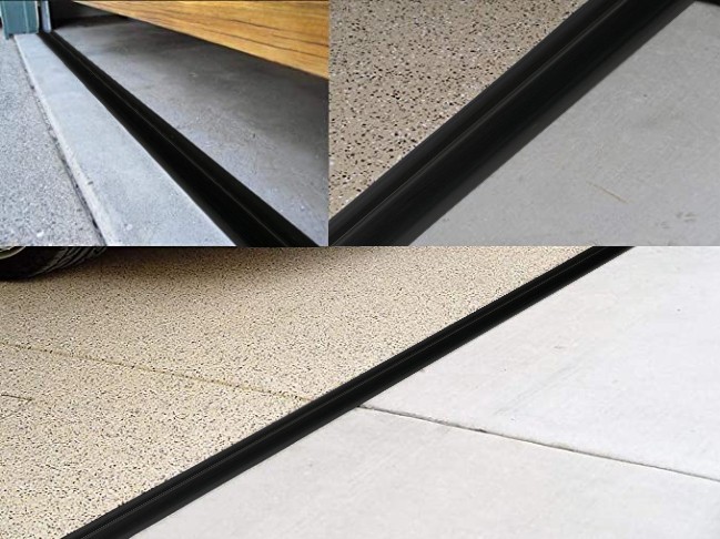 16' Rubber Garage Door Threshold for Roll-up, Hinged Wood, Walk-through Doors gallery