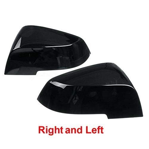 Door Mirror Covers Caps, Replacement Rearview Side Mirror Covers Gloss Black gallery