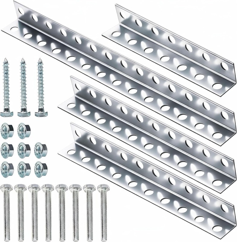 Comprehensive Garage Door Brace Set - Rust-Resistant Steel and Easy Installation gallery