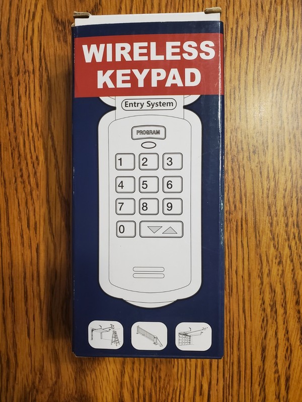 Universal wireless keypad entry system gallery