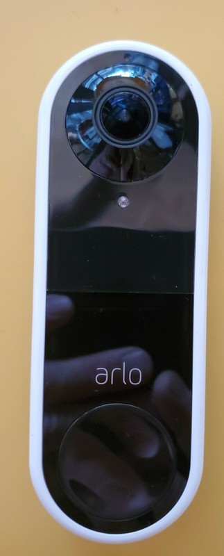 Arlo – Video Doorbell Night Vision Video Call HD Video 180′ unused no box, *Read