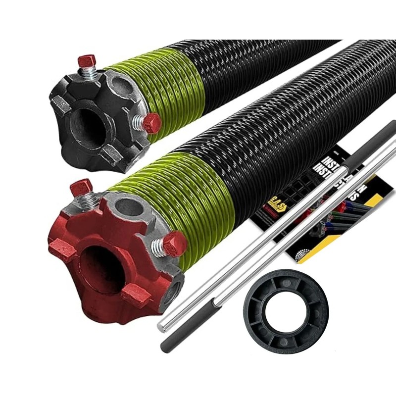 Garage Door Torsion Spring 207×1.75×30 PAIR | 5-Years Warranty Min 30,000 Cycles