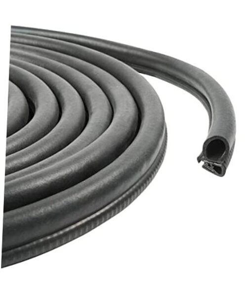 Rubber Edge Trim,Car Weather Striping,Door Rubber Seal Strip Trim 20 FT