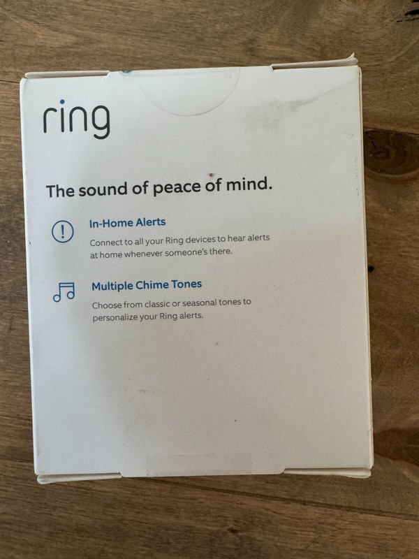 Ring Chime 2nd Generation Plug In Chime for Ring Devices - Brand New Sealed gallery
