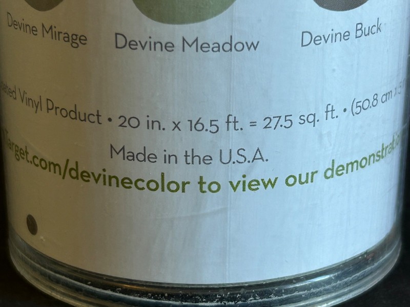 Devine Color By Valspar Peel & Stick Wall Covering Weave Mirage & Silver WE209 gallery