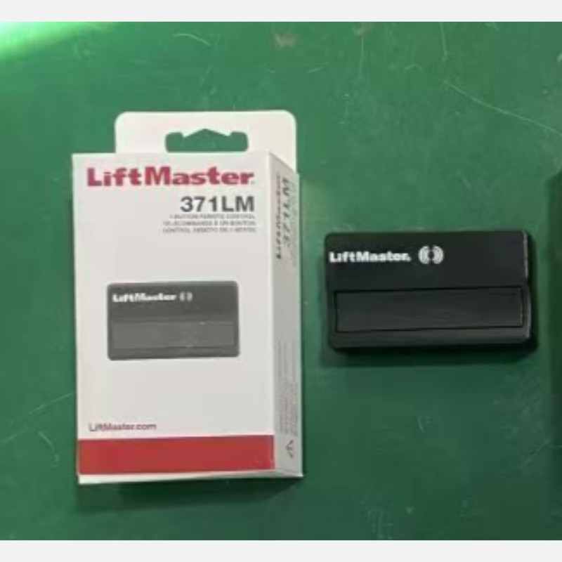 5 Pack LiftMaster 371LM 1-Button Security+ Garage Door Remote Control Black gallery