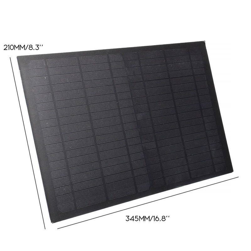 30W Solar Panel 12V 30 Watt Mono Caravan Camping Power Charging Battery