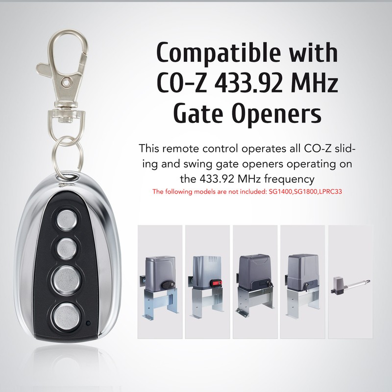 5pcs Wireless Keypad Remote Controls for Sliding Gate Opener Automatic Operator gallery