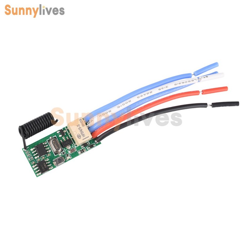 DC 3V-18V Mini Wireless Remote Control Switch LED Lights Controller DIY 433MHz gallery