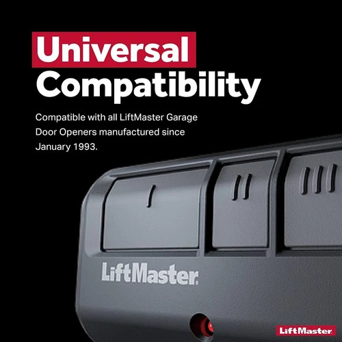 LiftMaster 893MAX Garage Door Remote Control 1PC 3 Button Visor Universal gallery