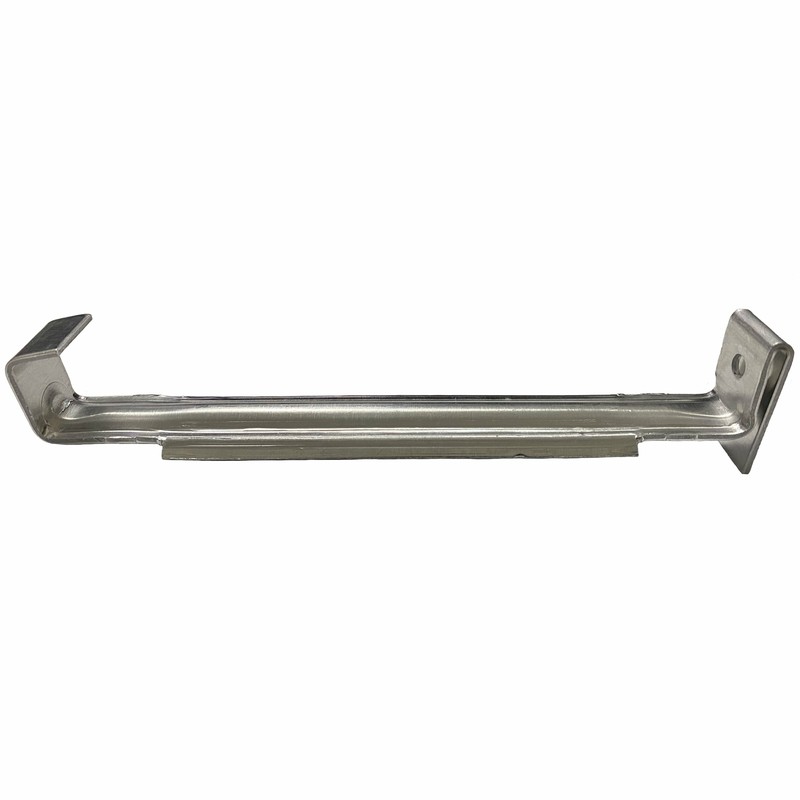 6″ Inch K Style Aluminum Gutter Hanger w/ Clip – 10 Pack – Screws Included