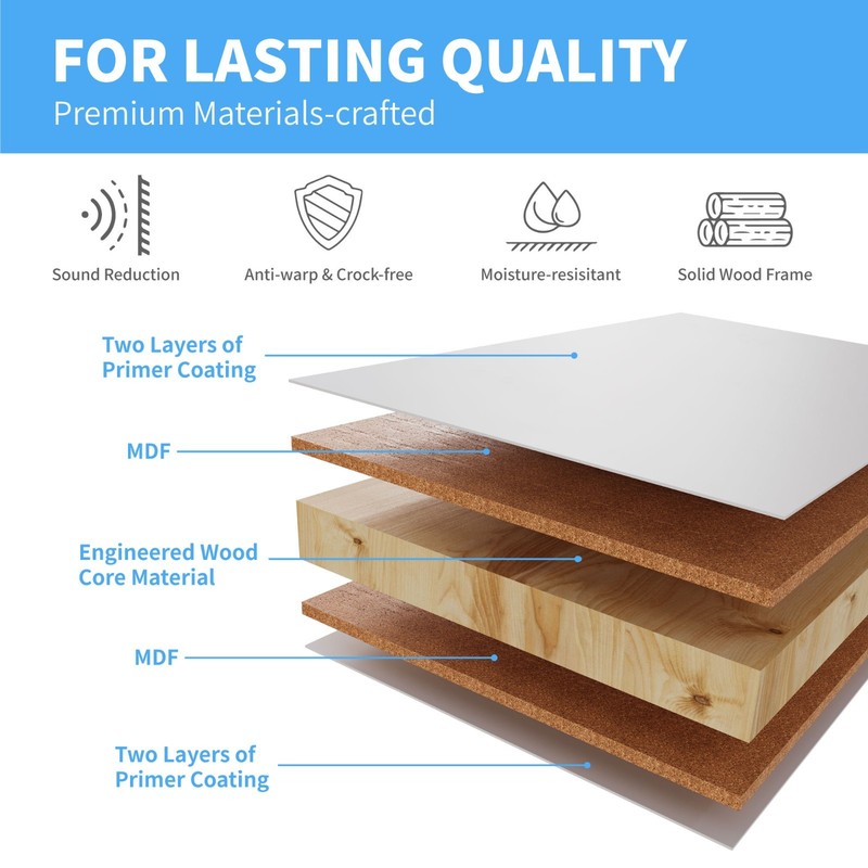 28''x80''6-Panel Solid Core Prehung Interior Door -Pantry/French No Hardware Kit gallery