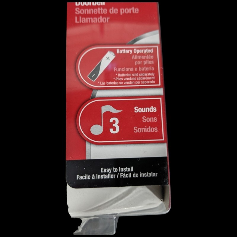 Utilitech 0077315 Wireless Doorbell Kit Battery Operated (No doorbell) gallery