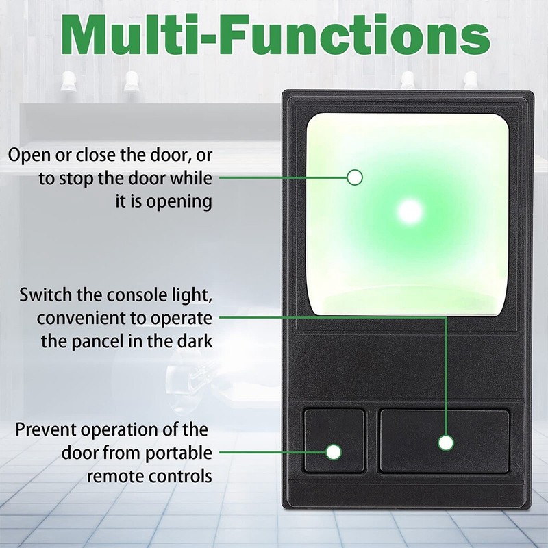 MultiFunction Wall Keypad Control Panel for liftmaster 78LM,373LM for liftmaster gallery