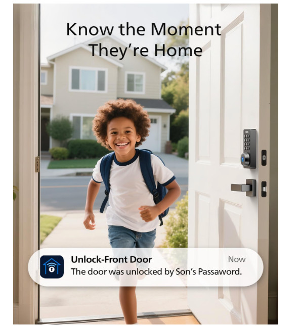 Philips Wi Fi Smart Lock Keyless Entry Door WiFi Deadbolt Front Compatible gallery