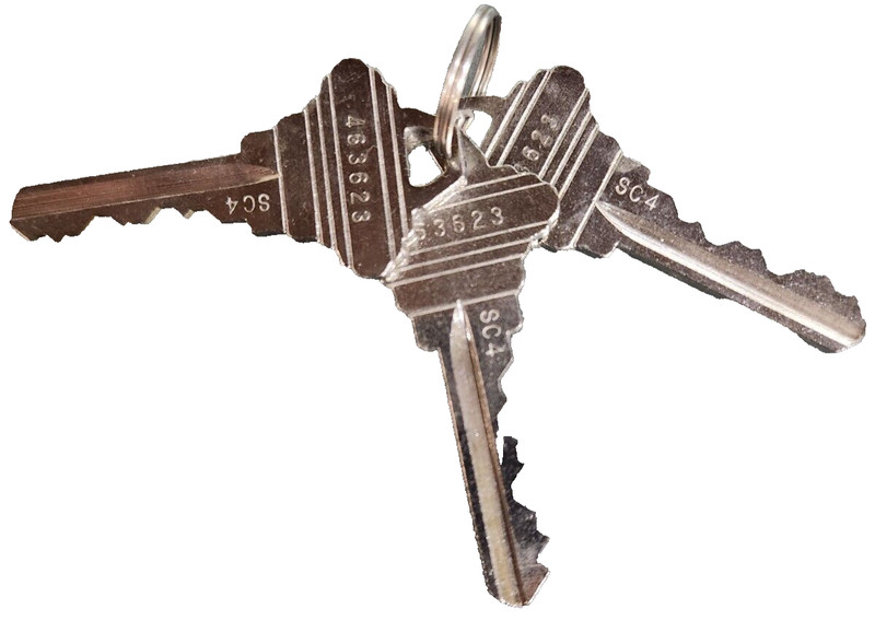 Sentry Safety Lever Handle W/ Key Set gallery