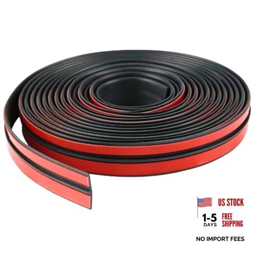 Car Weather Stripping 30MM – Windshield Rubber Seal for Car Front Rear 20FT/6M
