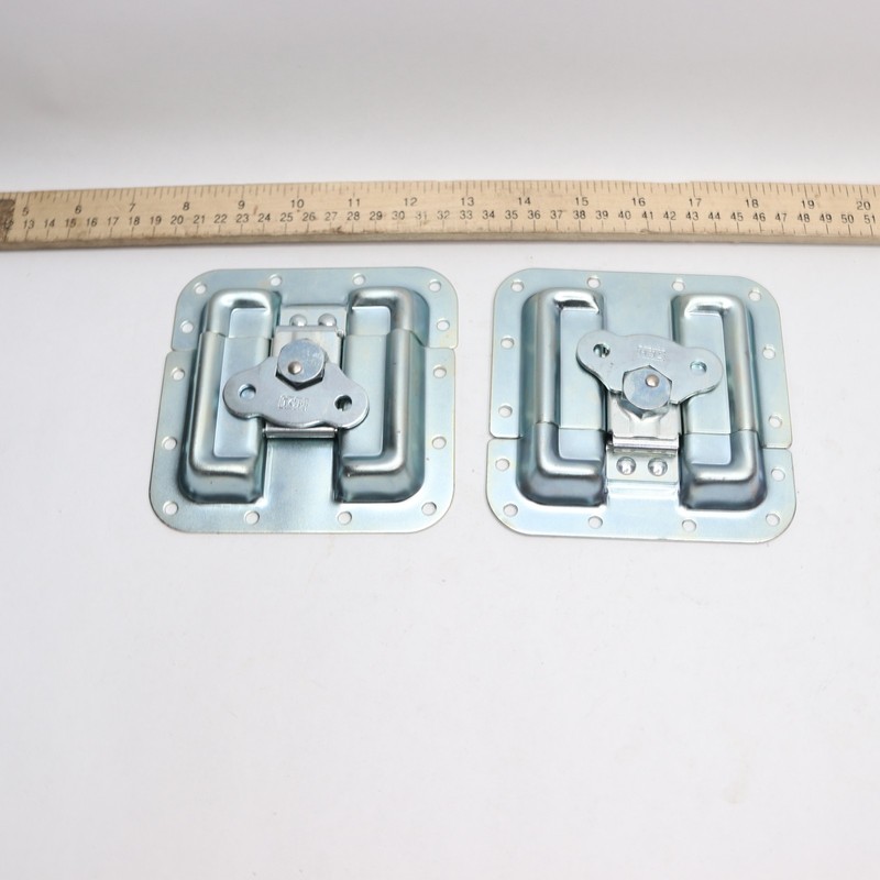 (Pair) TCH Padlockable Protective Surface Mount Latch 501-423AZ2800 gallery