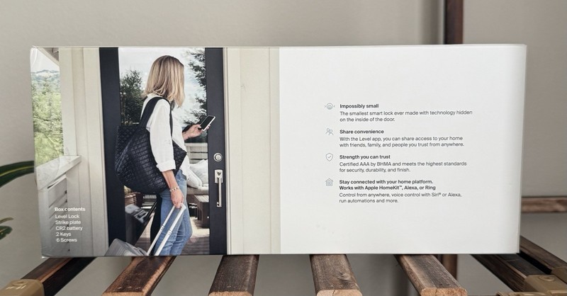 Level Lock - The Invisible Smart Lock - Black Matte - OPEN BOX gallery