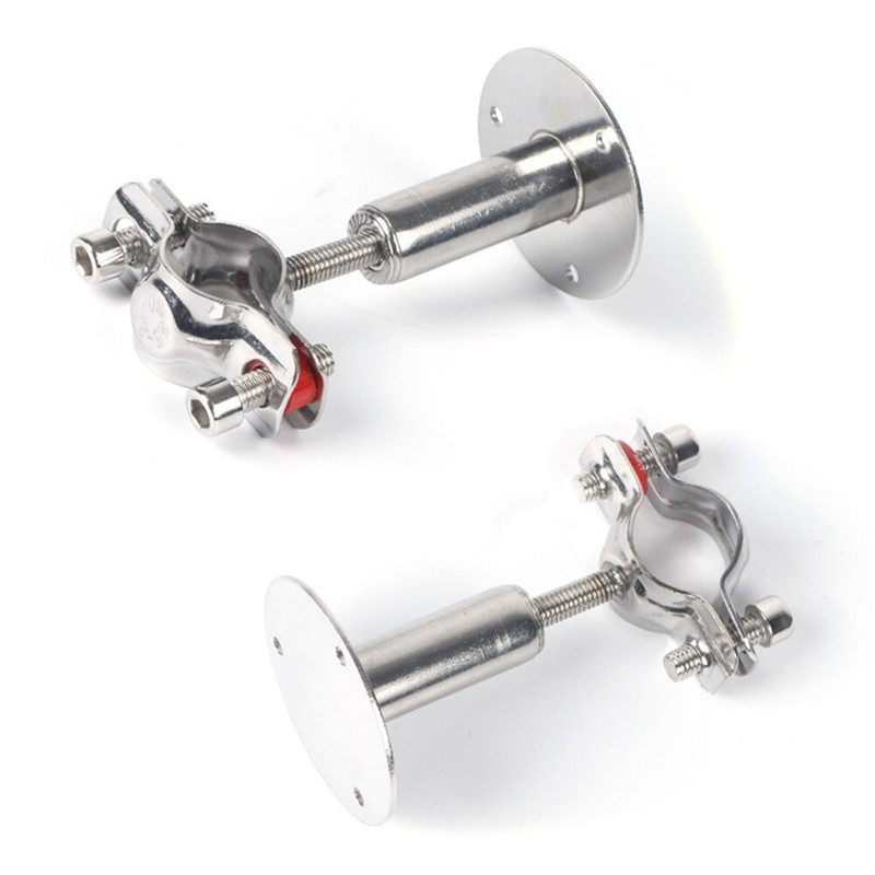 Adjustable Bracket Clamp Pipe Straps Wall Mount Ceiling Pipe Support SS for Pipe gallery