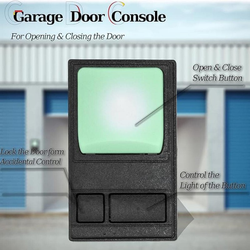 Replacement Panel Wall Keypad Button Multifunction Control Panel Wired US STOCK gallery