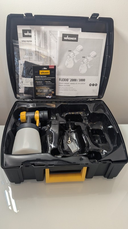 Wagner Flexio 2000/3000 Detail Finish Nozzle With Hard Case